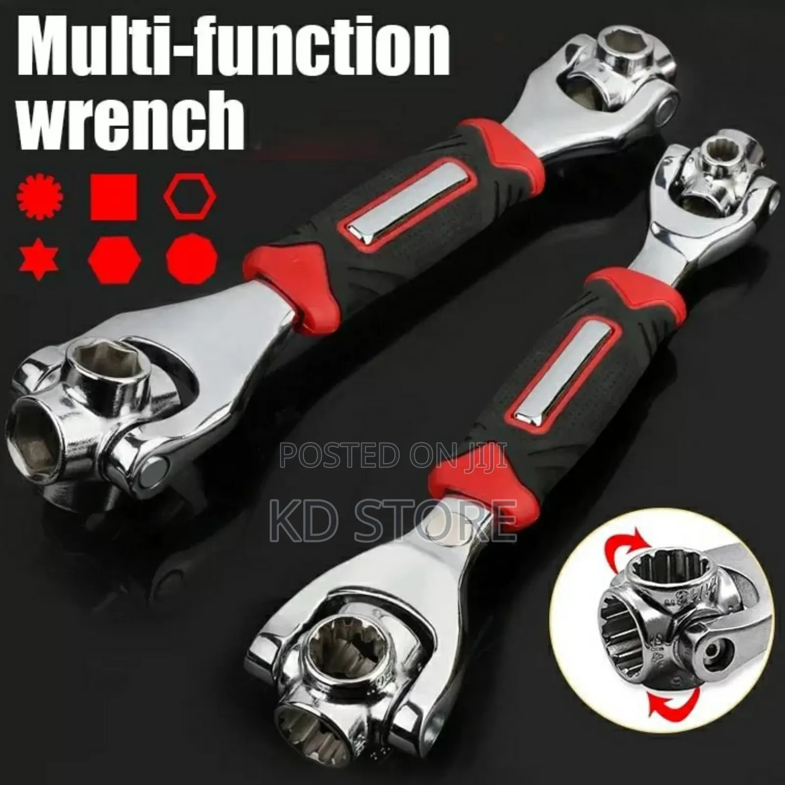 Multifunctional Universal Socket Wrench