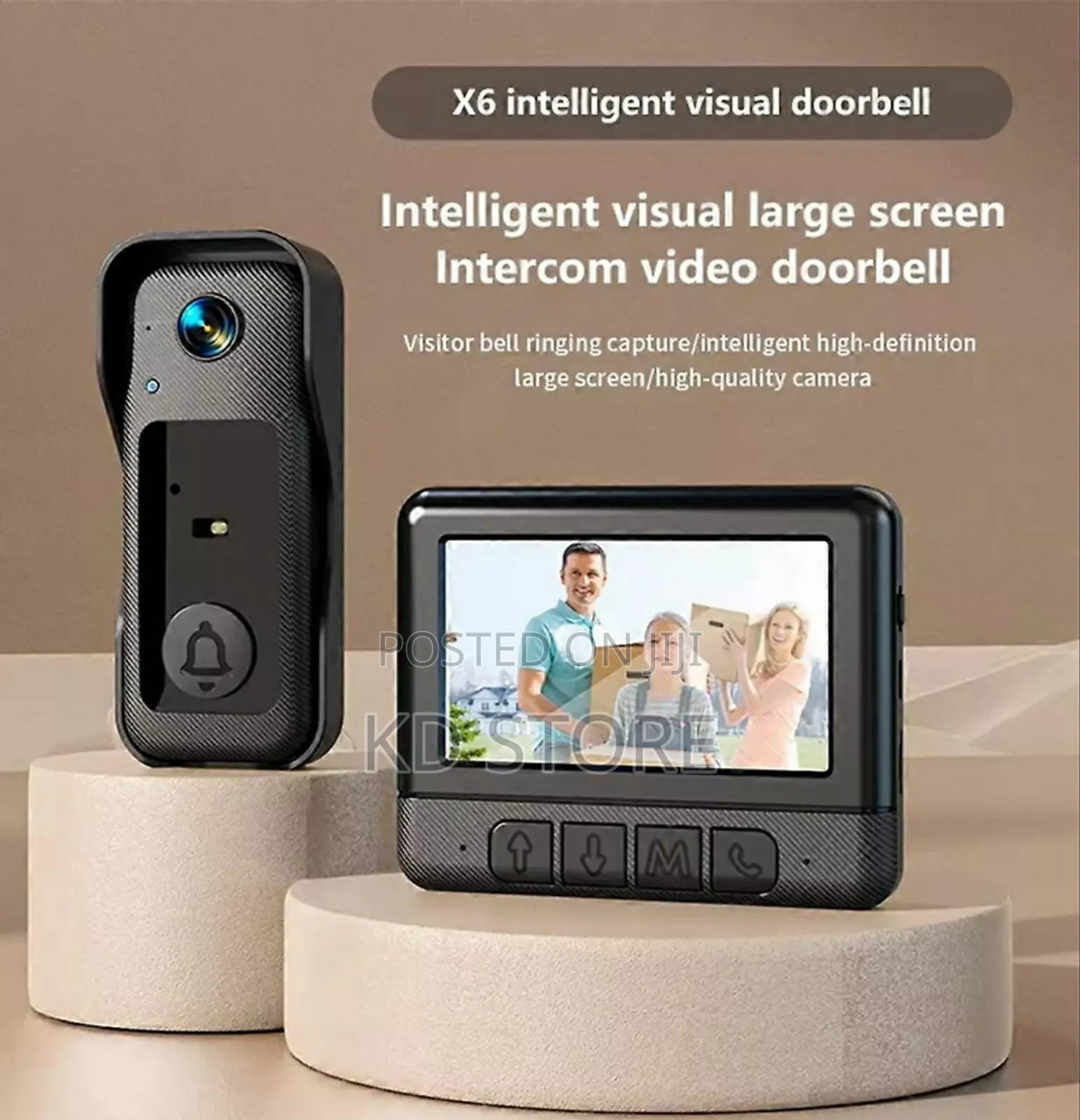 X6 Video Doorbell Camera