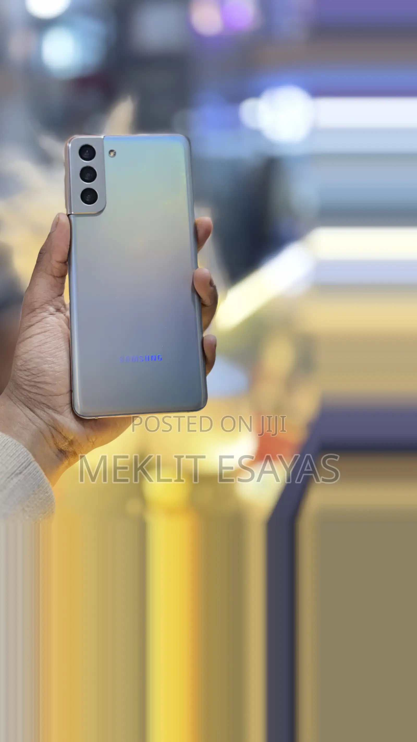 New Samsung Galaxy S21 5G 128 GB Silver