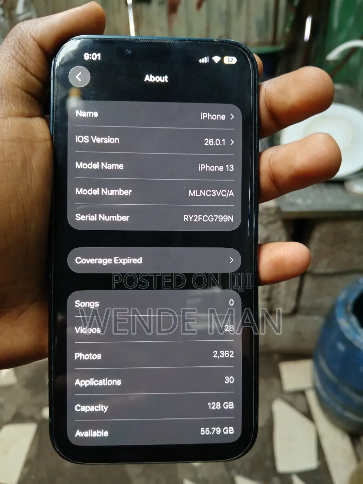 Apple iPhone 13 128 GB Silver