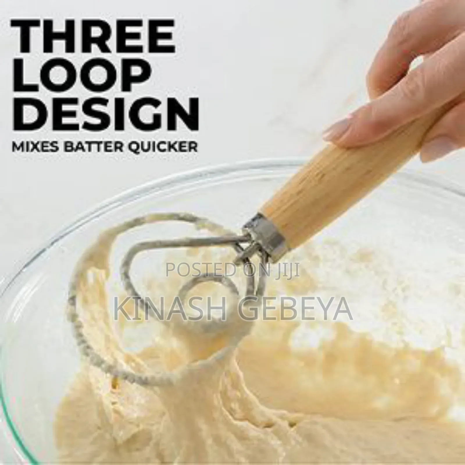 Danish Dough Whisker(የሊጥ ማቡኪያ እና ማቅጠኛ)