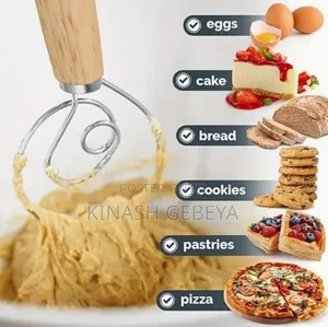 Photo - Danish Dough Whisker(የሊጥ ማቡኪያ እና ማቅጠኛ)