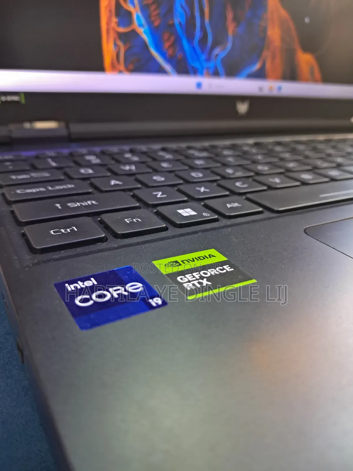 New Laptop Acer Predator 15 16GB Intel Core I9 SSD 1T