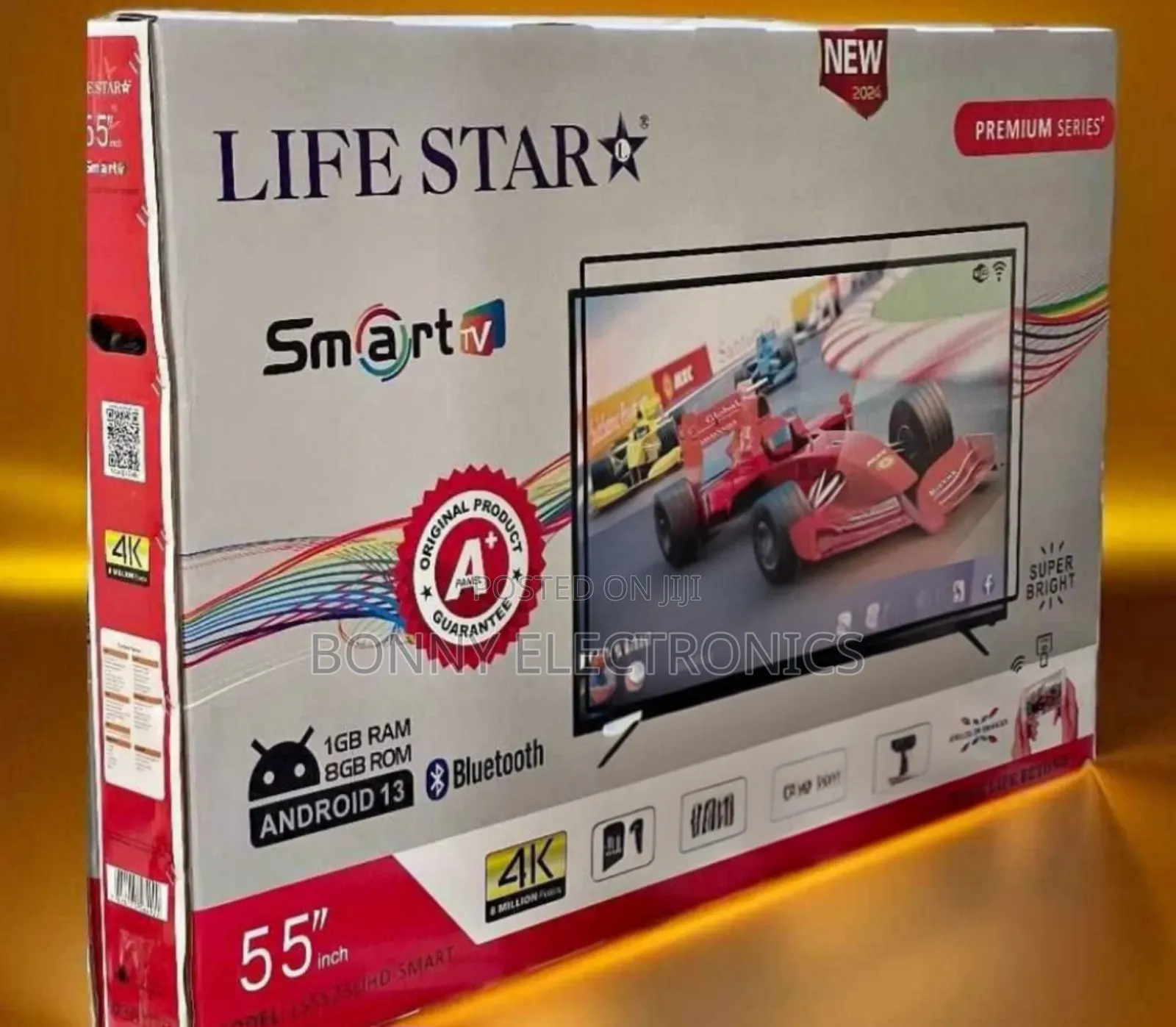 Life Star 55" Uhd Smart Tv-Android 15