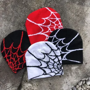 Photo - Y2k Spider Web Beanie