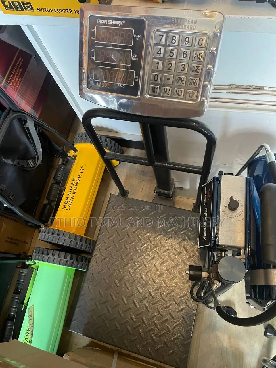 300 Kg Scale Original Iron Shark Brand