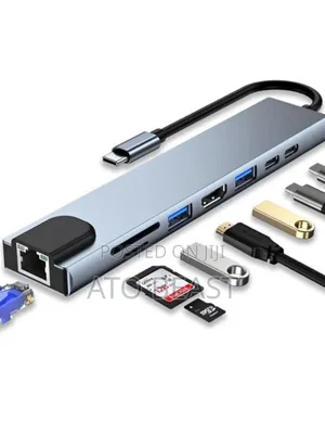 8-in-1 Usb-C to HDTV Multiport Adapter