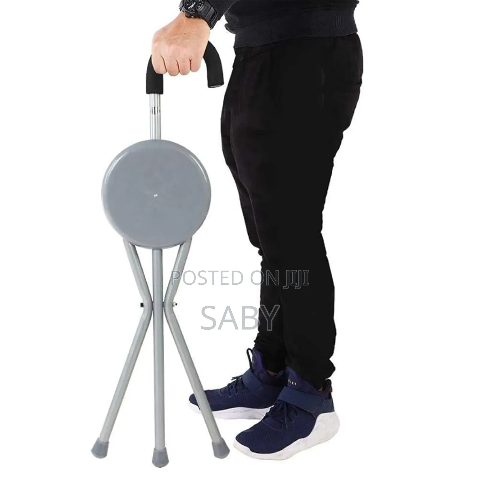 Foldable Crutch With Chair