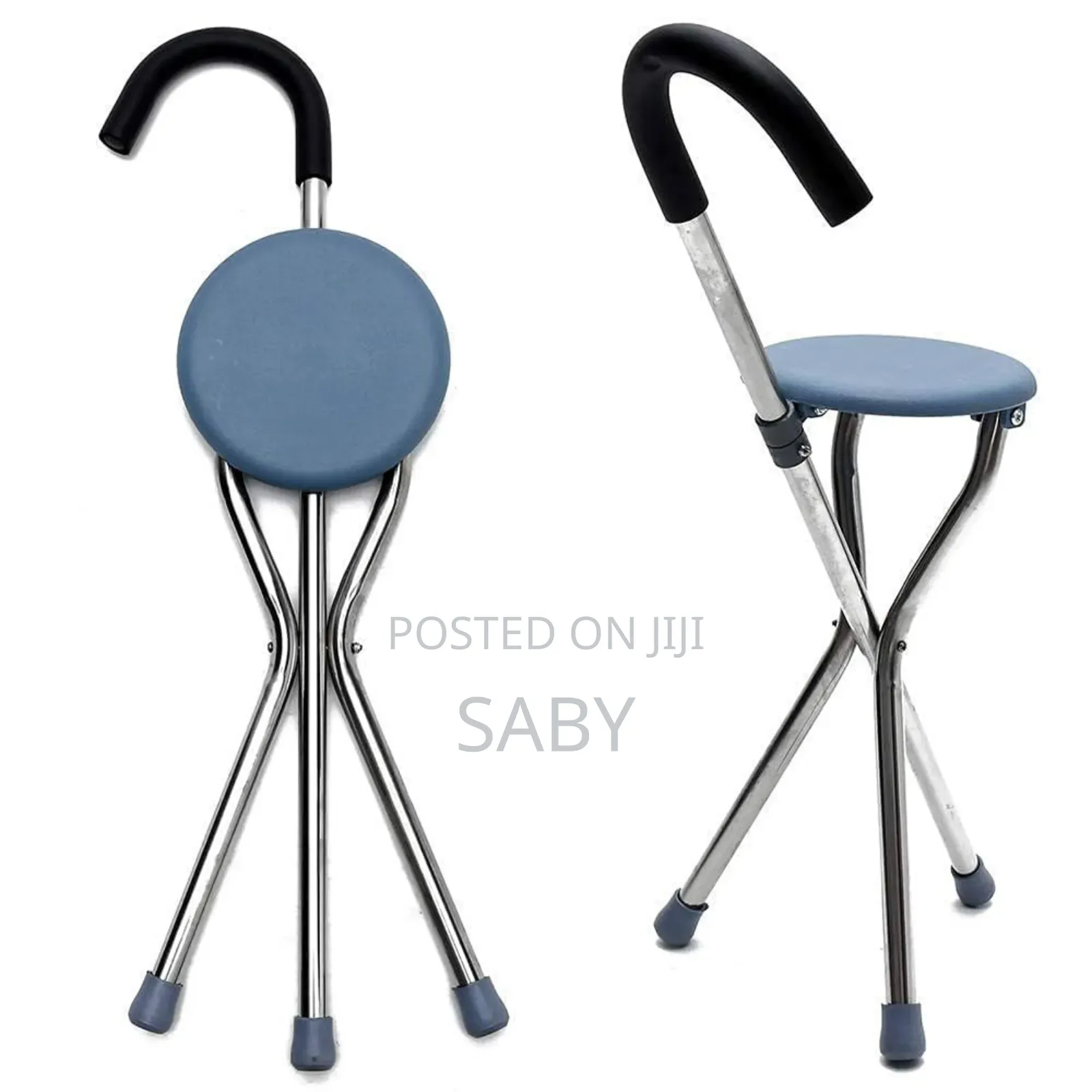 Foldable Crutch With Chair