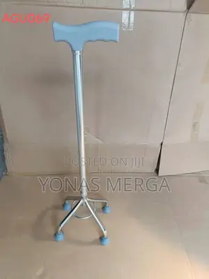 Photo - Walking Stick晃።Quadripod Stick 4 Leg崩❫Walk,Simple Push For Adjustment