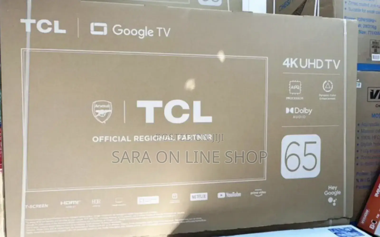 TCL 65" Tv Free Delivery 10 Years Warranty