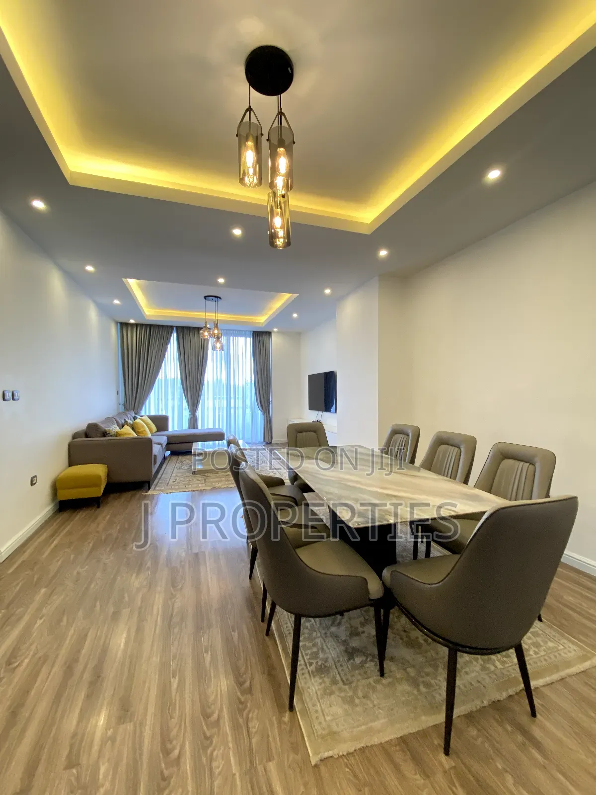 Furnished 3bdrm Apartment in Bole for rent