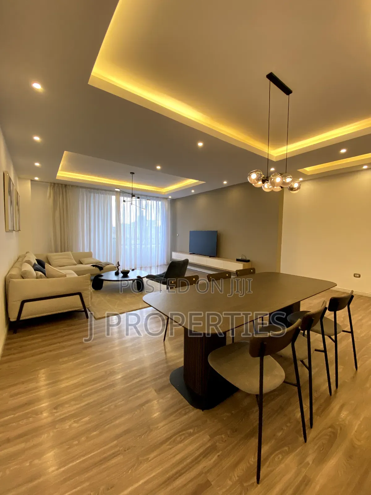 Furnished 3bdrm Apartment in Bole for rent