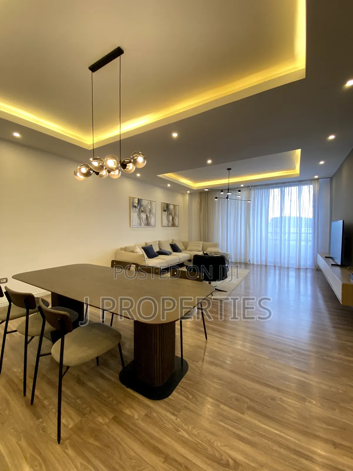 Furnished 3bdrm Apartment in Bole for rent