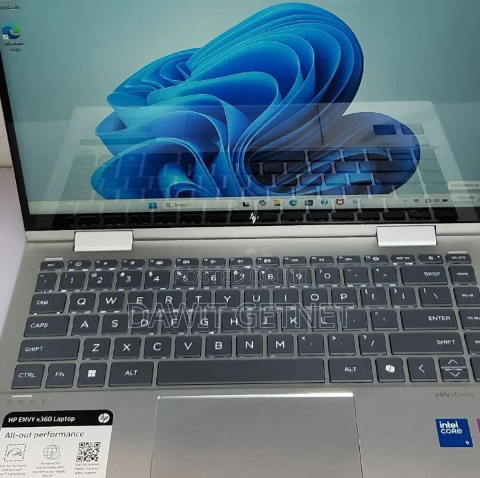 New Laptop HP Envy X360 8GB Intel Core I5 SSD 512GB