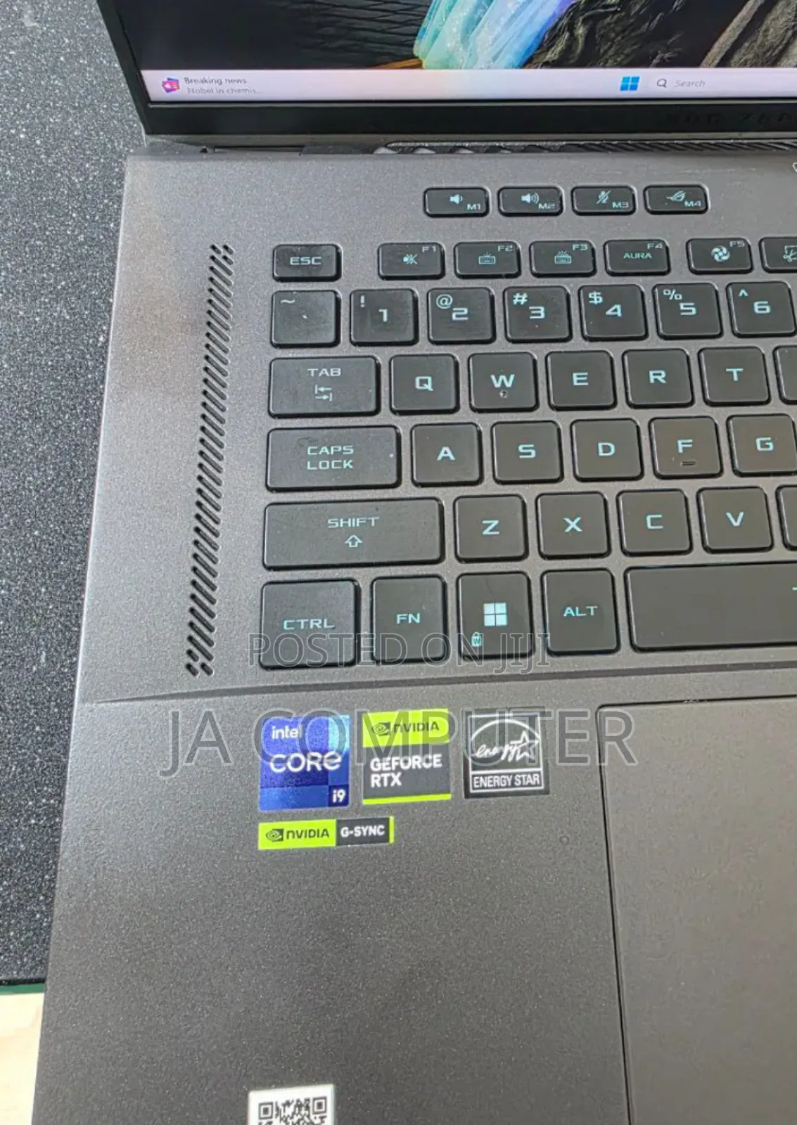 New Laptop Asus ROG Zephyrus G15 16GB Intel Core I9 SSD 1T