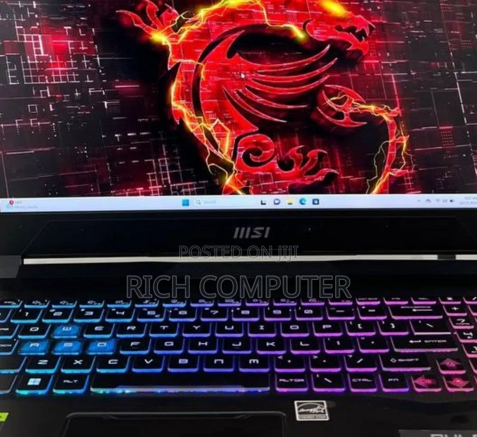 New Laptop MSI Pulse GL66 16GB Intel Core I7 SSD 1T