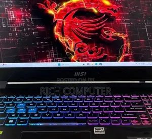 New Laptop MSI Pulse GL66 16GB Intel Core I7 SSD 1T