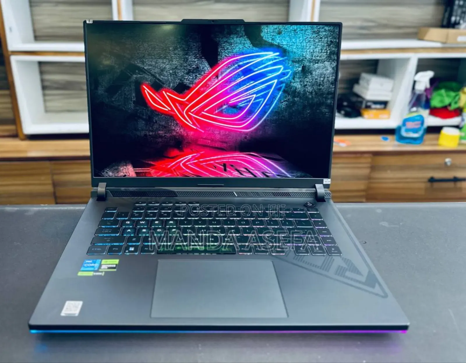 New Laptop Asus ROG Strix G16 G614 16GB Intel Core I7 SSD 1T