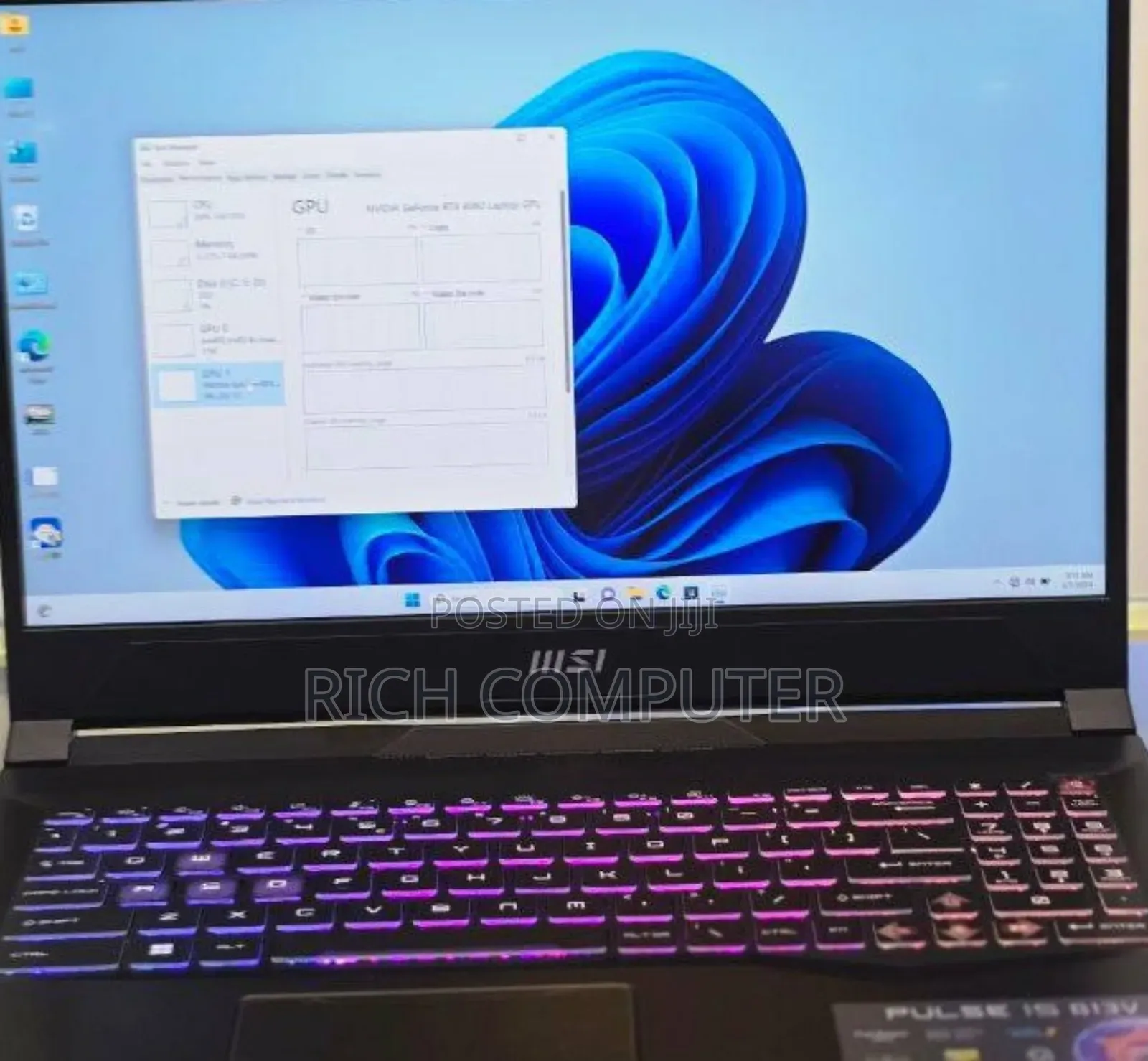New Laptop MSI Pulse GL66 16GB Intel Core I7 SSD 1T