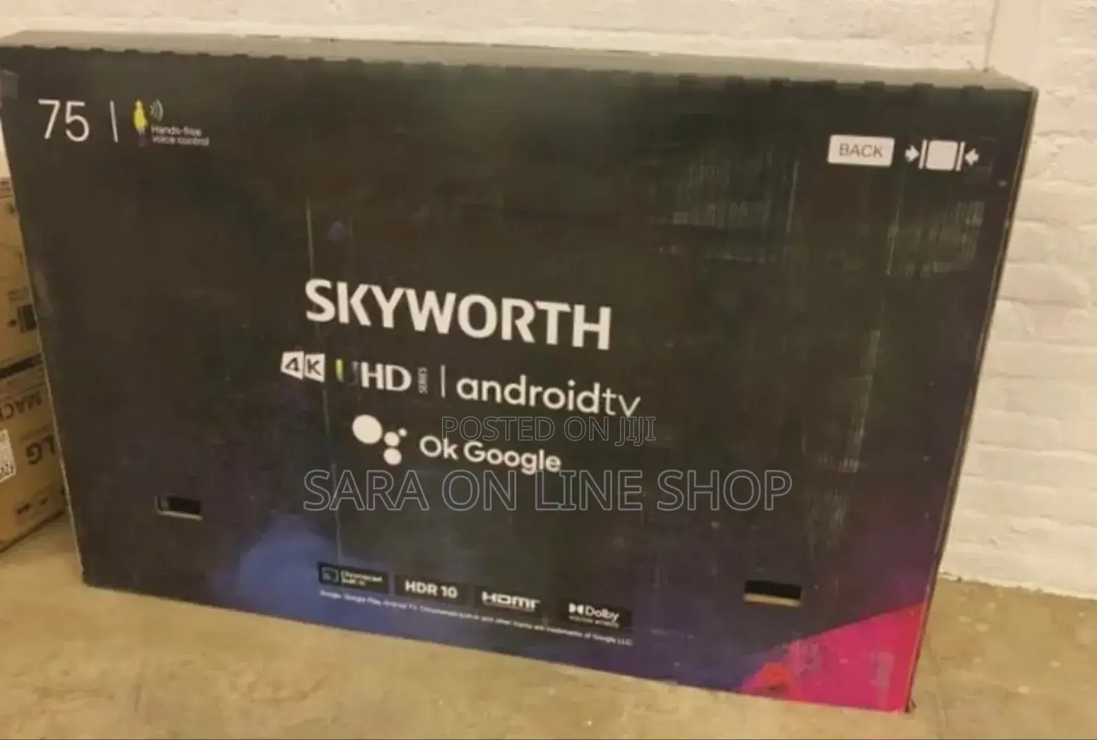 Sky Worth 75" Uhd Google Tv New 2025
