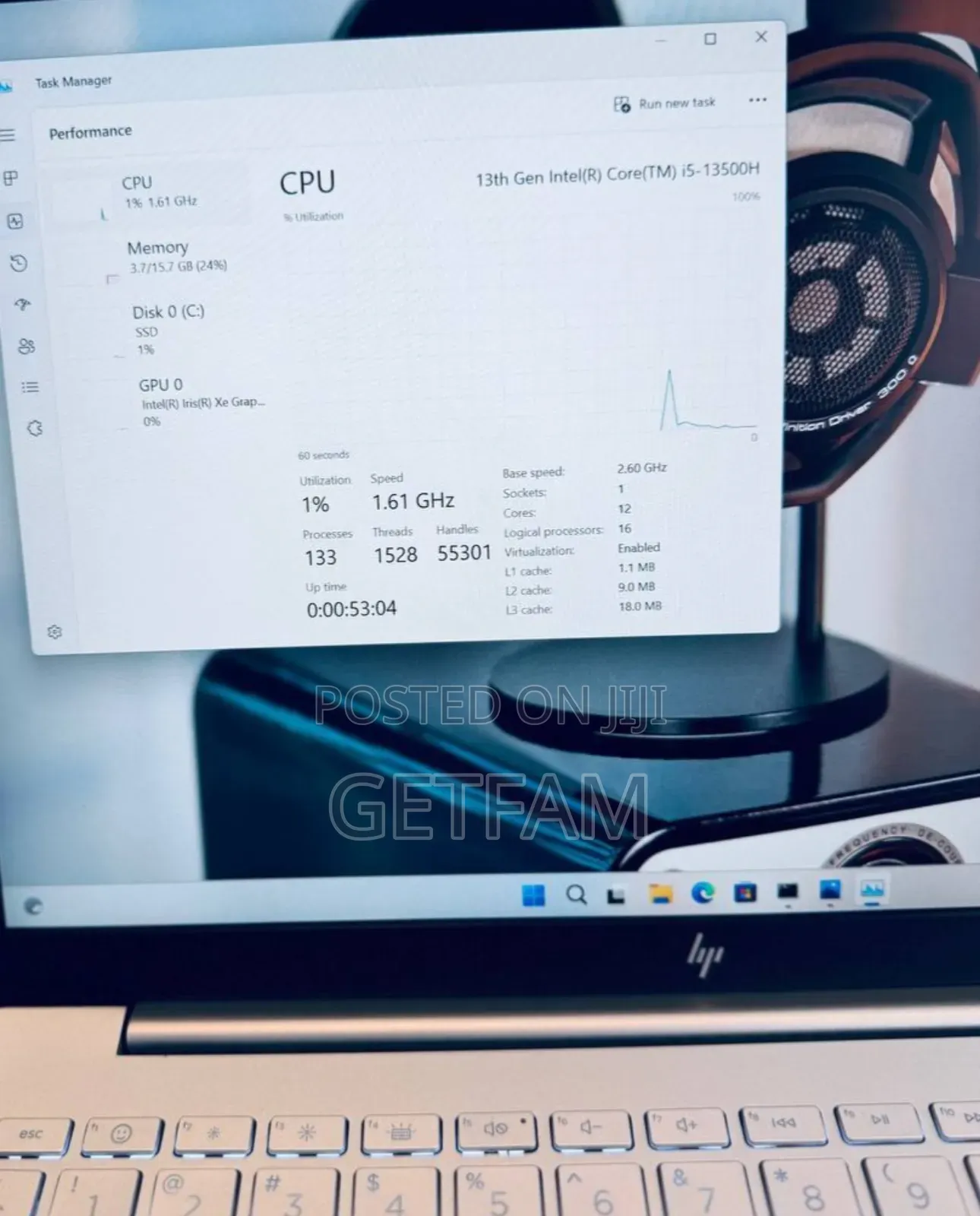 New Laptop HP Pavilion 15 16GB Intel Core I5 SSD 512GB