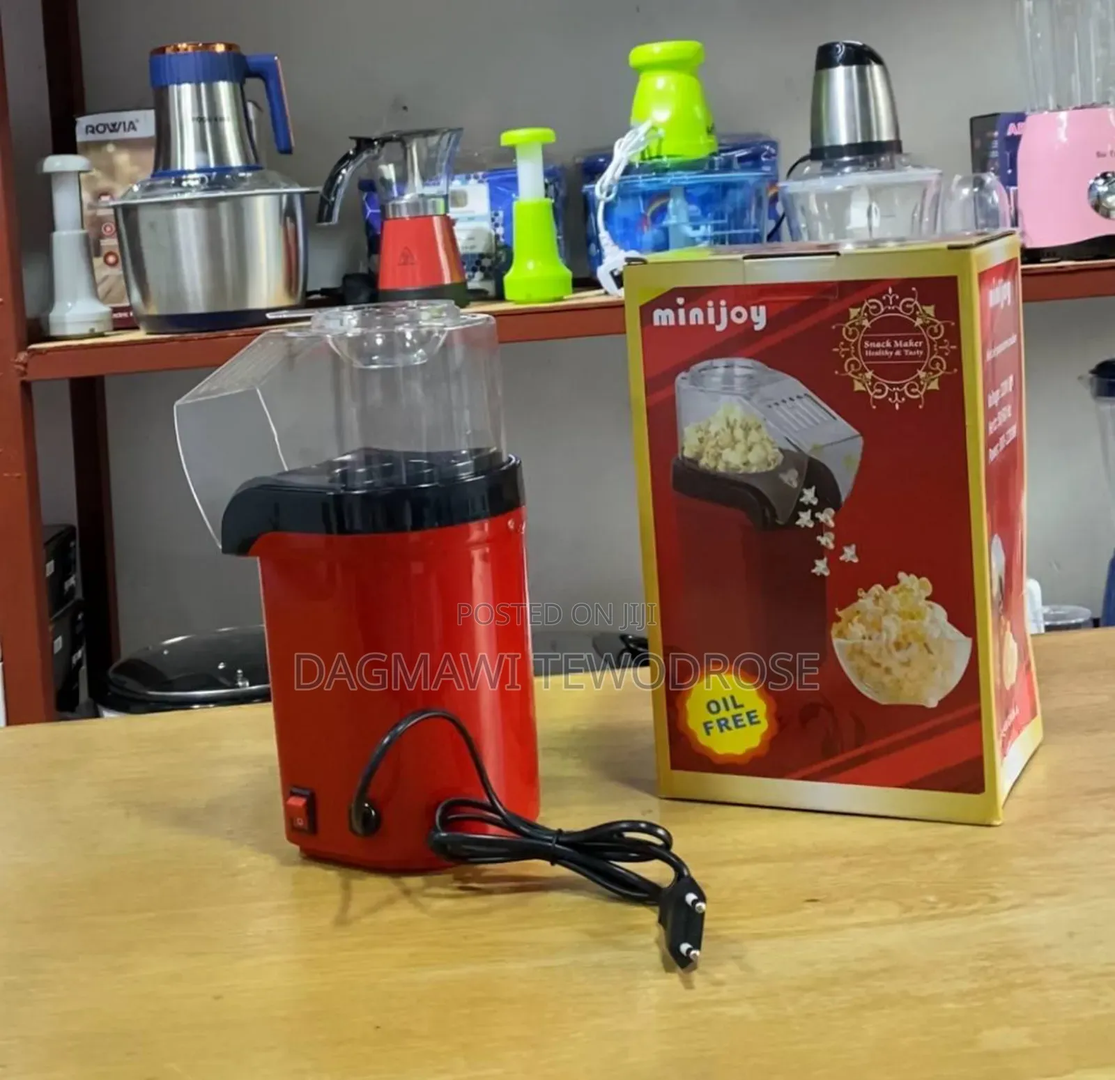  Mini Joy Popcorn Maker – Fresh Popcorn at Home! 