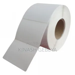 5pcs Label Printer Sticker Paper(40×30mm Roll Paper Each)