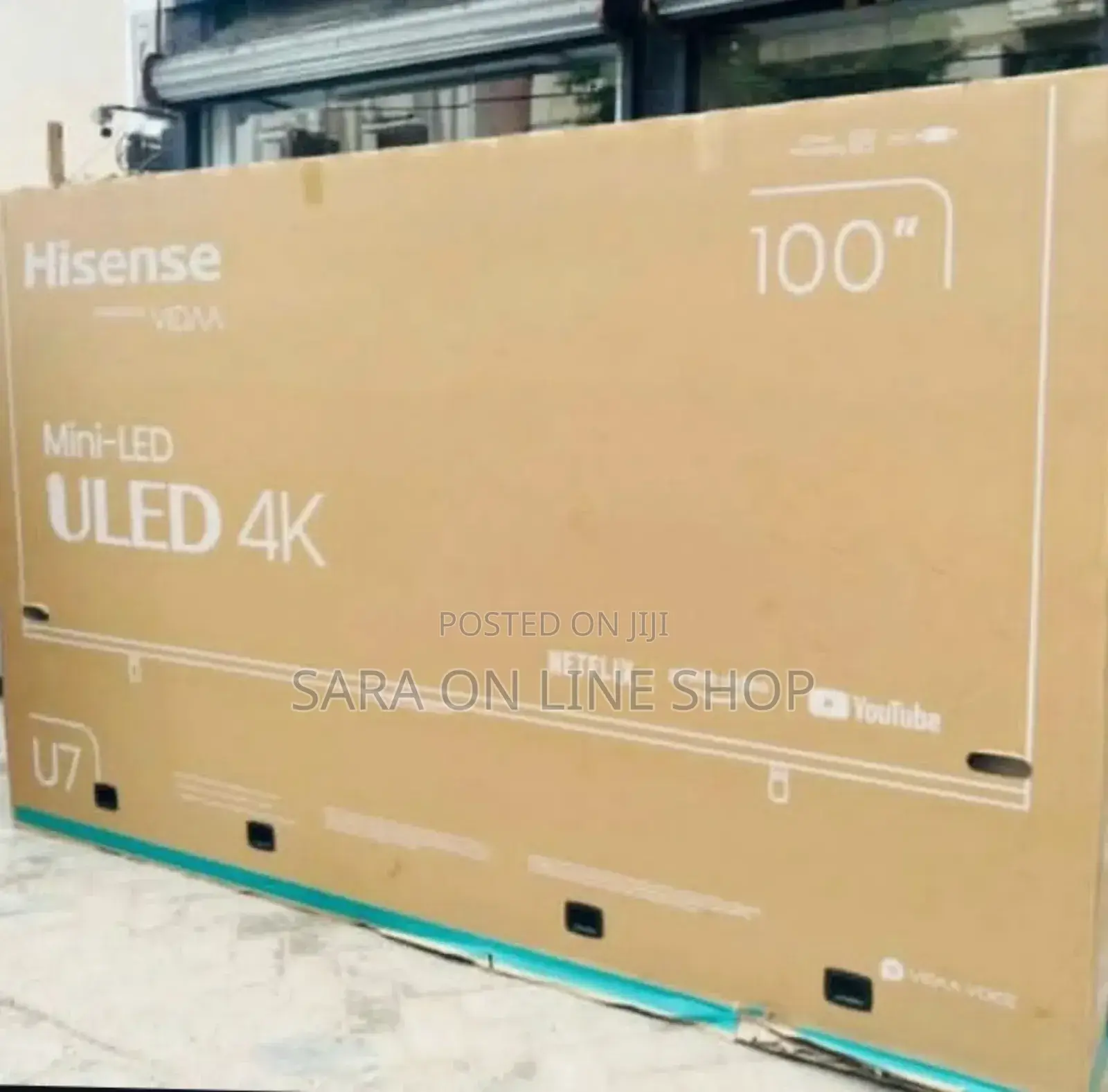 Hisence 100" Mini Led Tv Smart 10 Years Warranty New 2025