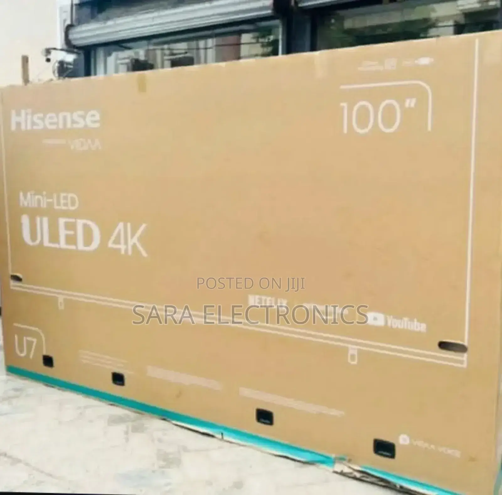 Hisence 100" Mini Led Tv Smart 10 Years Warranty New 2025