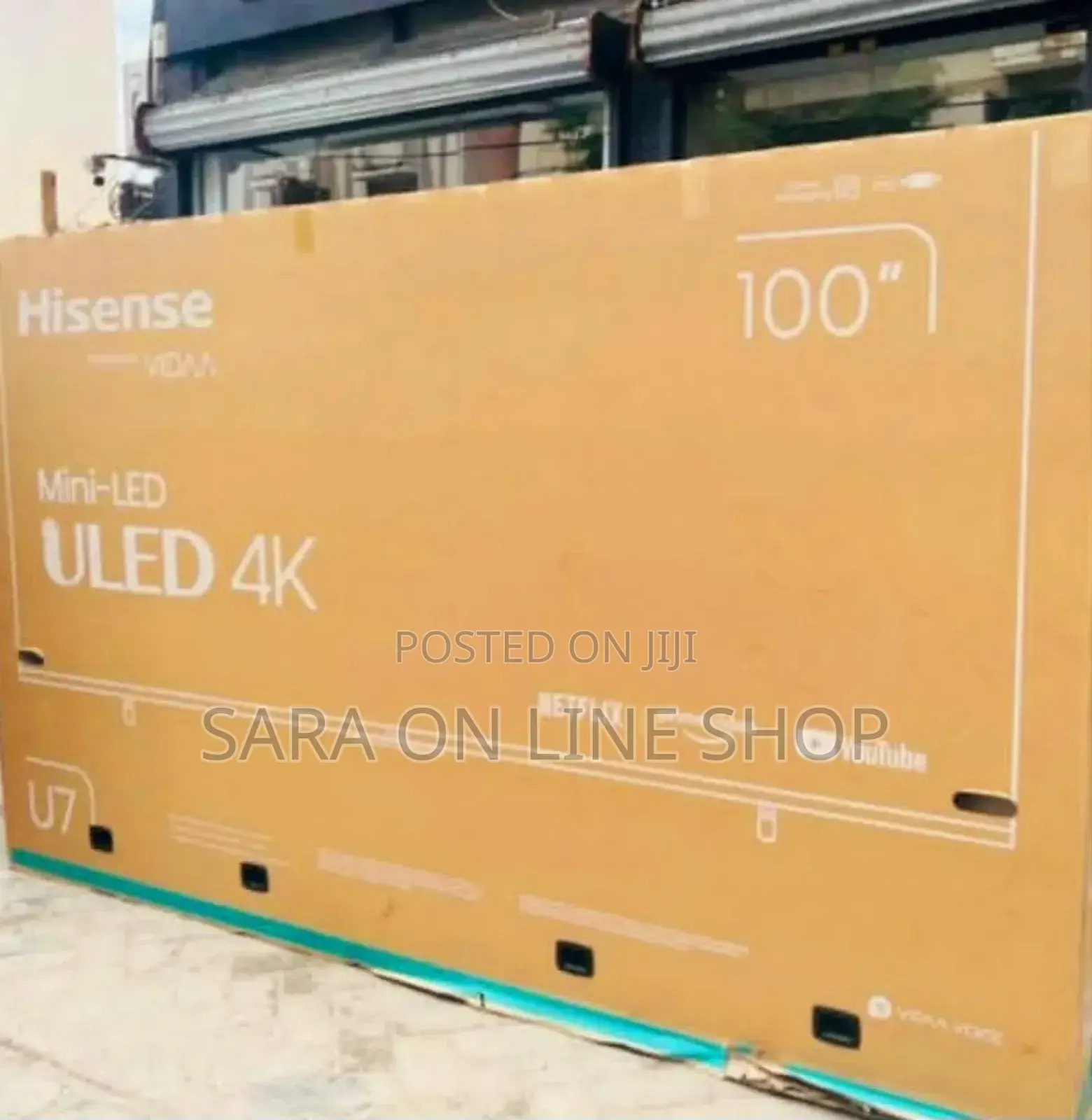 Hisence 100" Mini Led Tv Smart 10 Years Warranty New 2025
