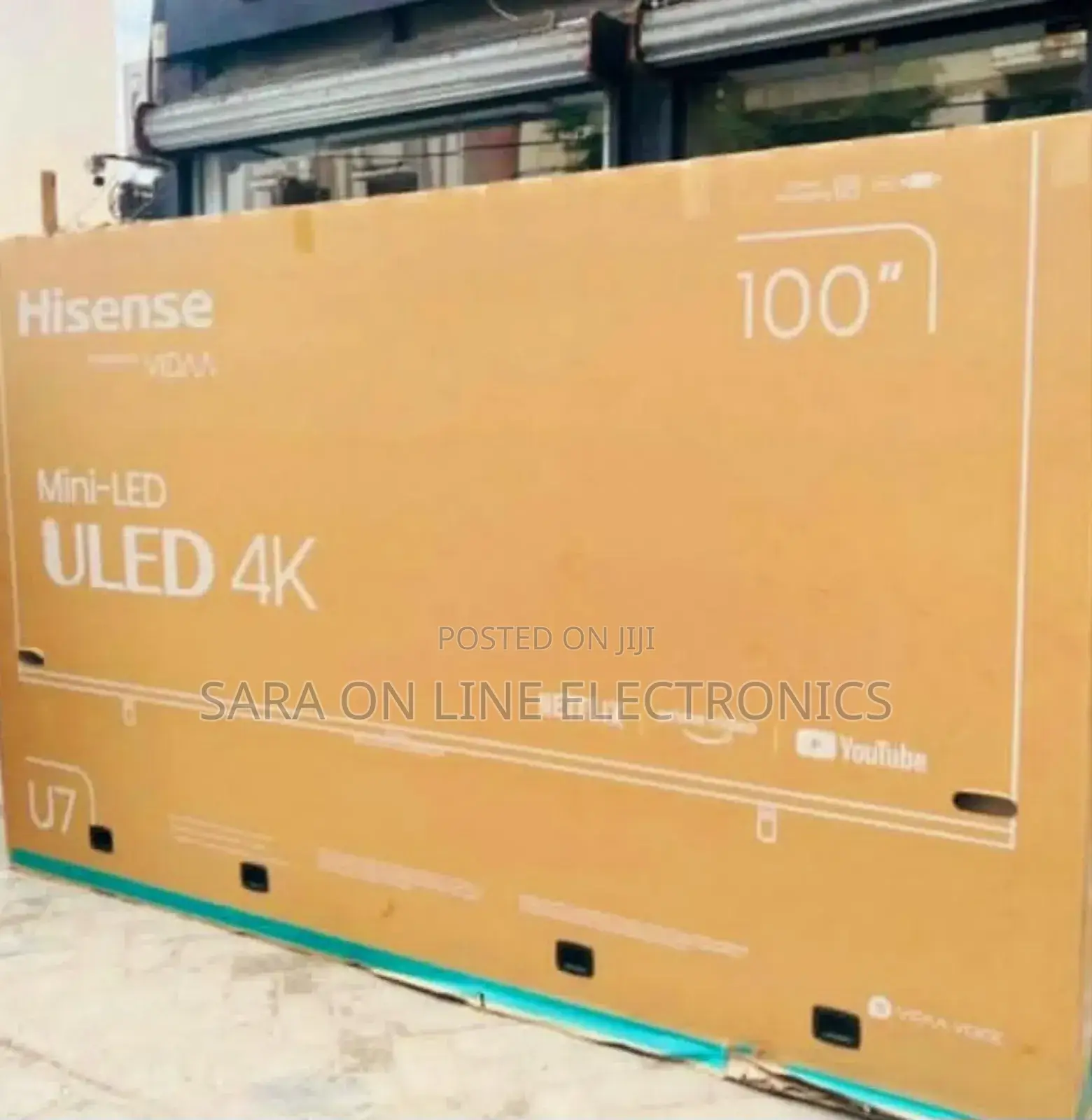 Hisence 100" Mini Led Tv Smart 10 Years Warranty New 2025