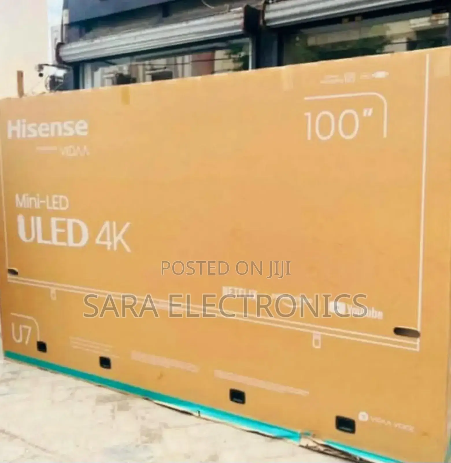 Hisence 100" Mini Led Tv Smart 10 Years Warranty New 2025