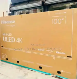 Hisence 100" Mini Led Tv Smart 10 Years Warranty New 2025