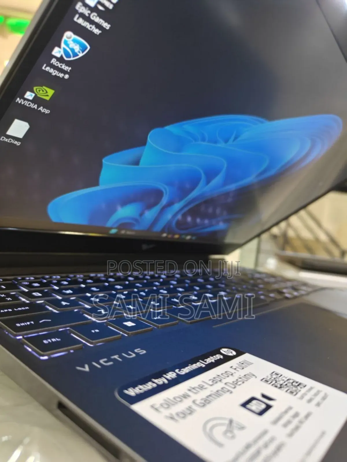 New Laptop HP Victus 16 16GB AMD Ryzen 5 SSD 512GB