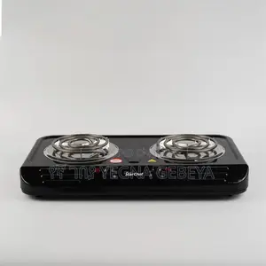 Photo - Saachi Double Hot Plate Nl-Hp-2141c Cook Twice as Fast 2000w Power