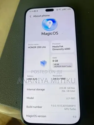 Photo - New Honor 200 Lite 12 GB Green