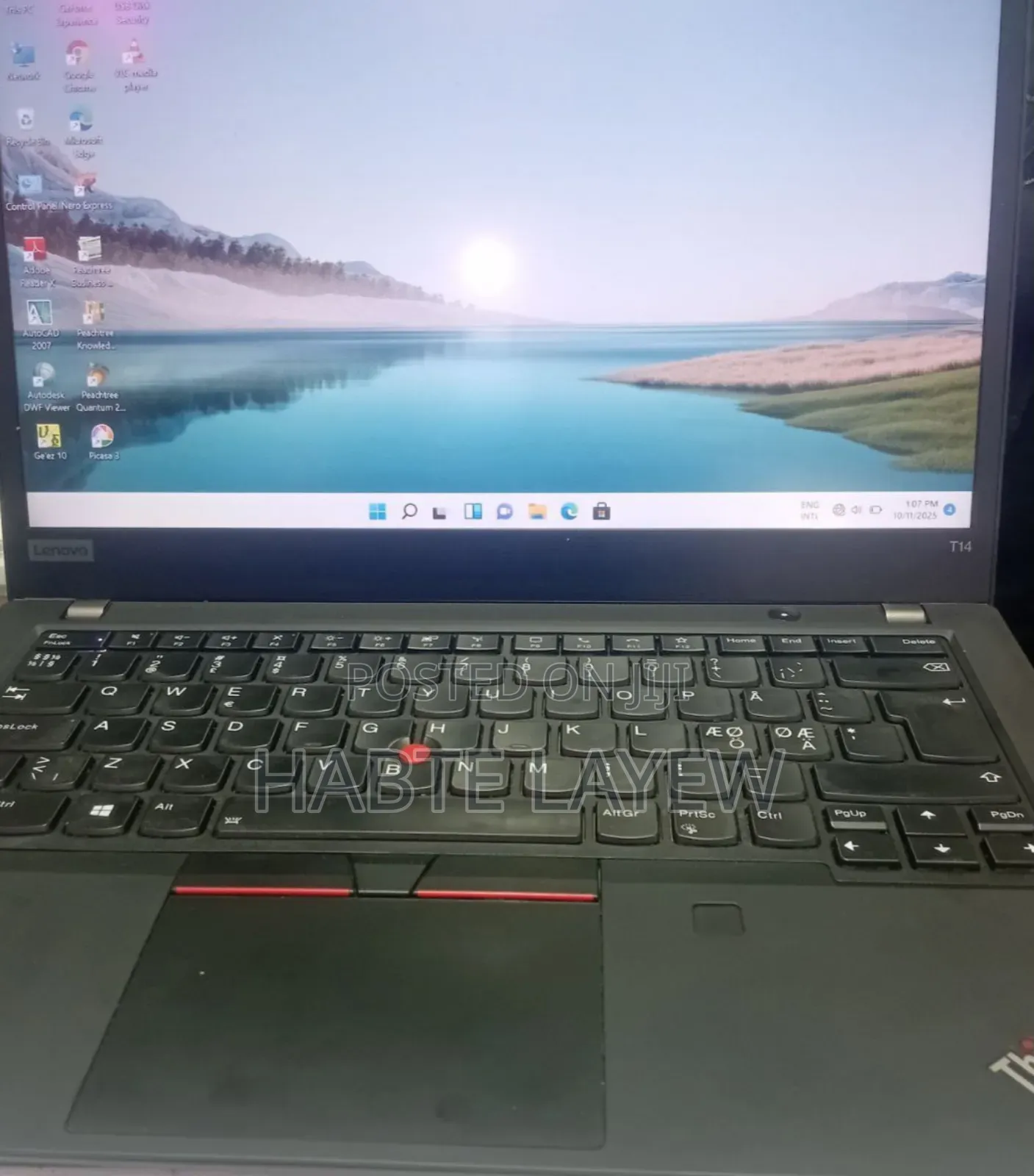 New Laptop Lenovo ThinkPad T14 16GB Intel Core I7 SSD 512GB