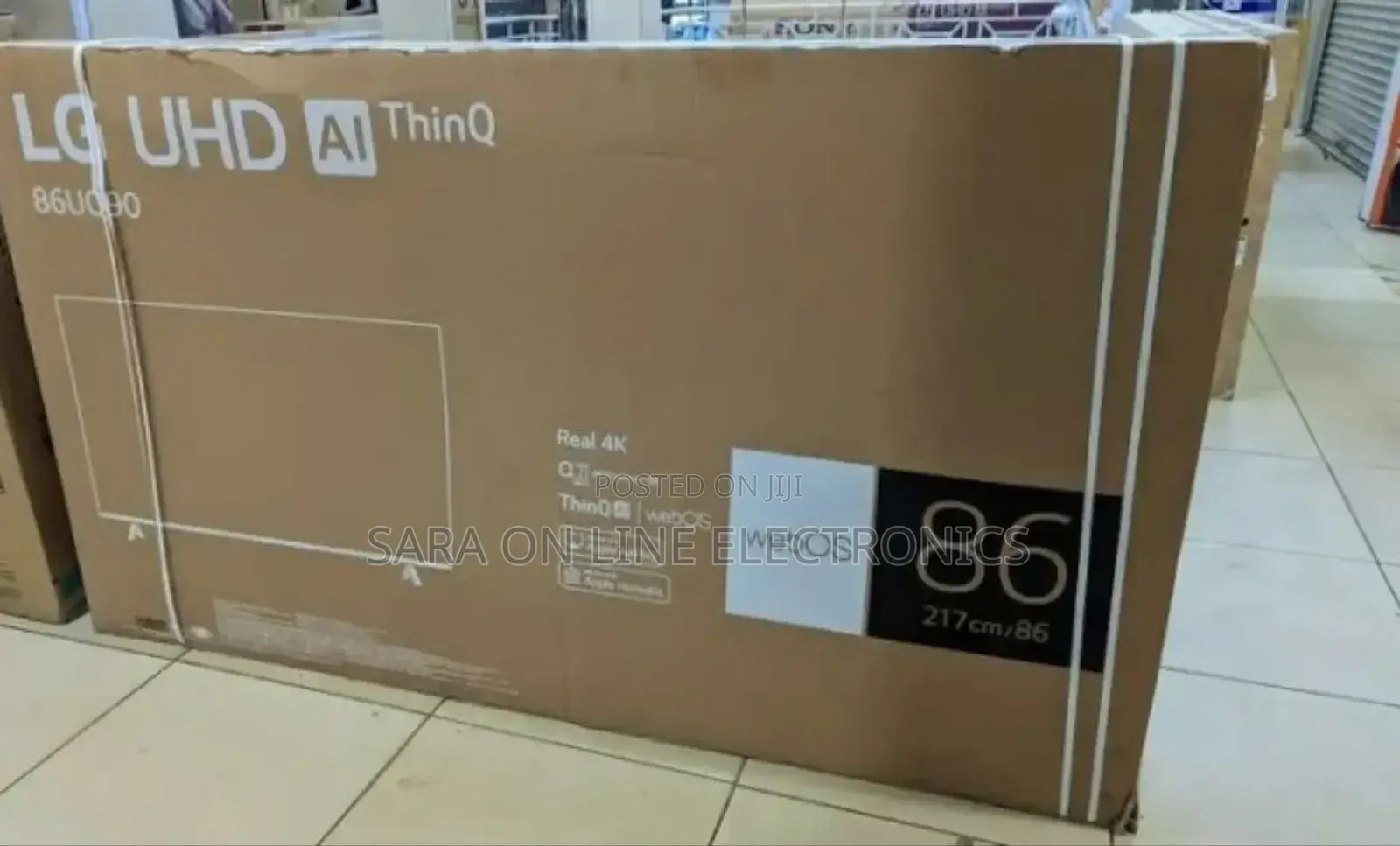 Lg 86" Smart Tv New 2025 10 Years Warrnty