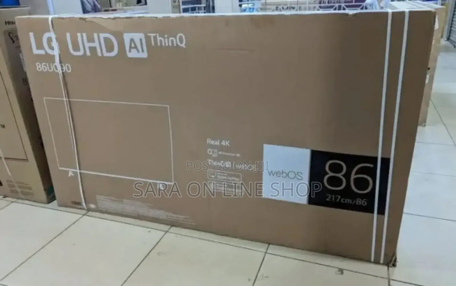 Lg 86" Smart Tv New 2025 10 Years Warrnty