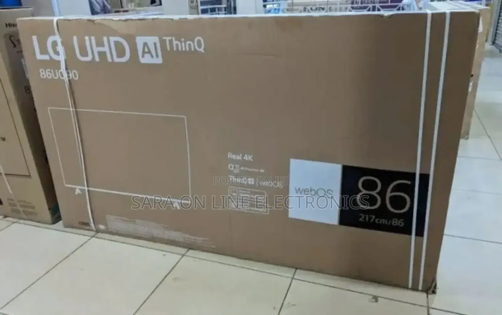 Lg 86" Smart Tv New 2025 10 Years Warrnty