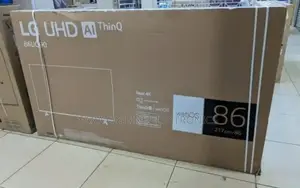 Lg 86" Smart Tv New 2025 10 Years Warrnty