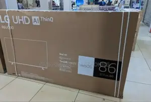 Lg 86" Smart Tv New 2025 10 Years Warrnty