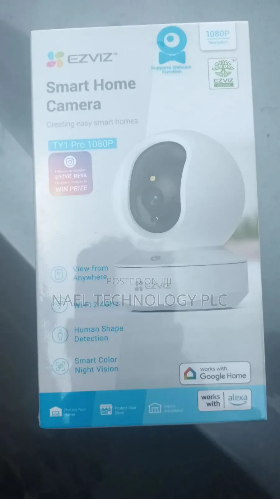 Ezviz Ty1 Pro Is the Upgraded Version of Ty2.