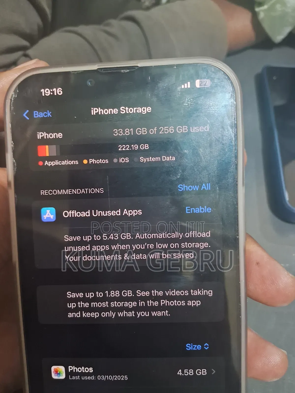 New Apple iPhone 13 Pro Max 256 GB Black