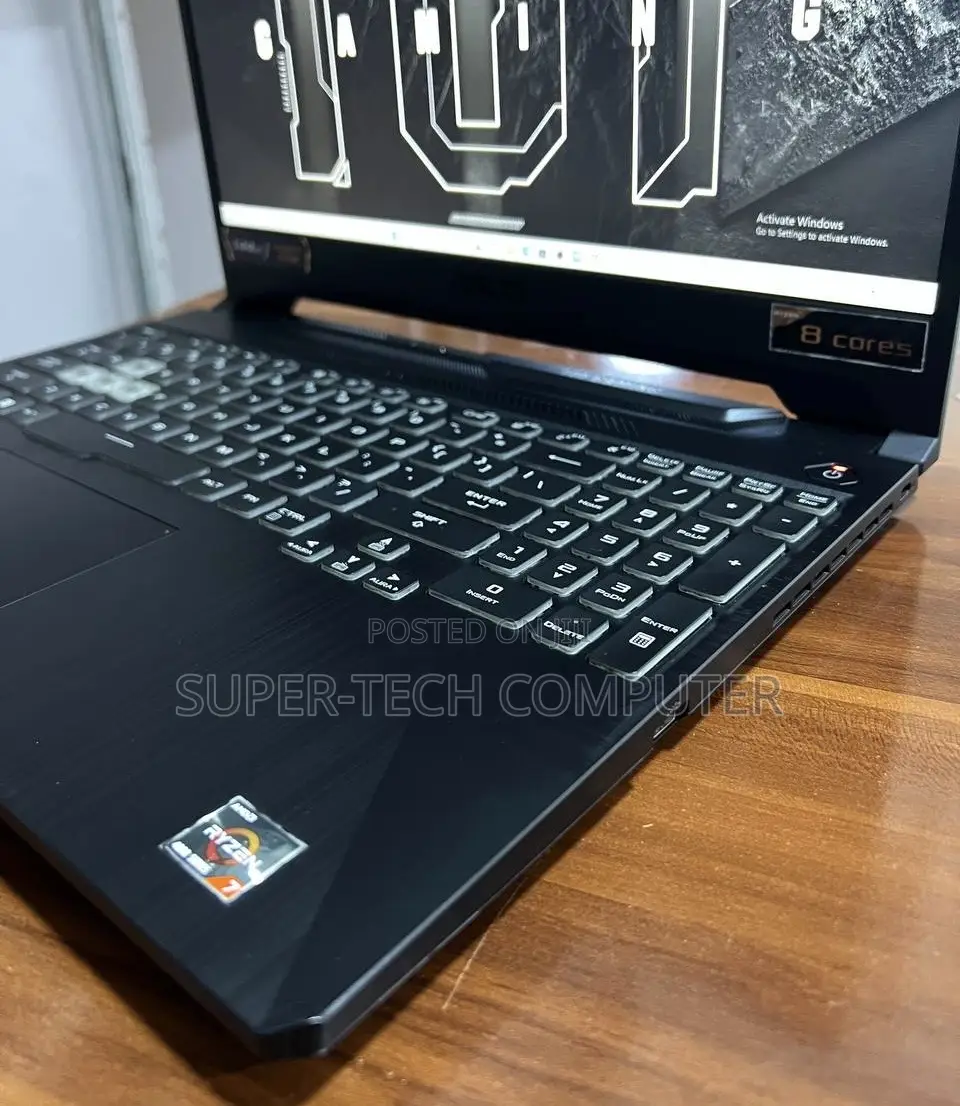 New Laptop Asus TUF Dash F15 16GB AMD Ryzen 7 SSD 512GB