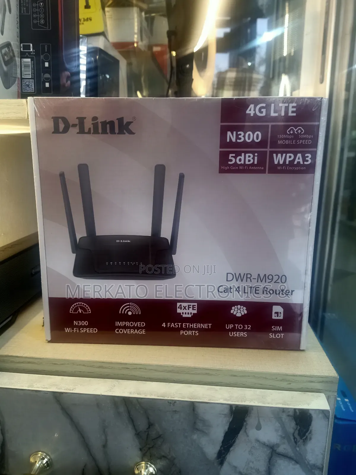 4g Lte Wifi Router Sim Card Access High Speed