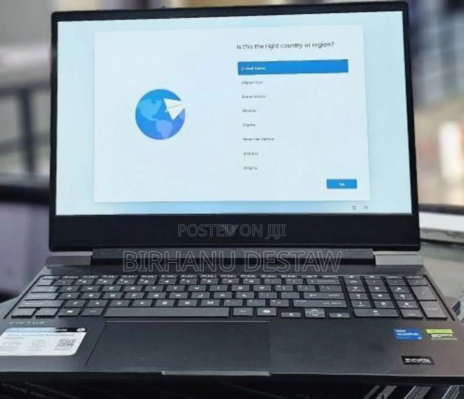 New Laptop HP Victus 15 8GB Intel Core I5 SSD 512GB