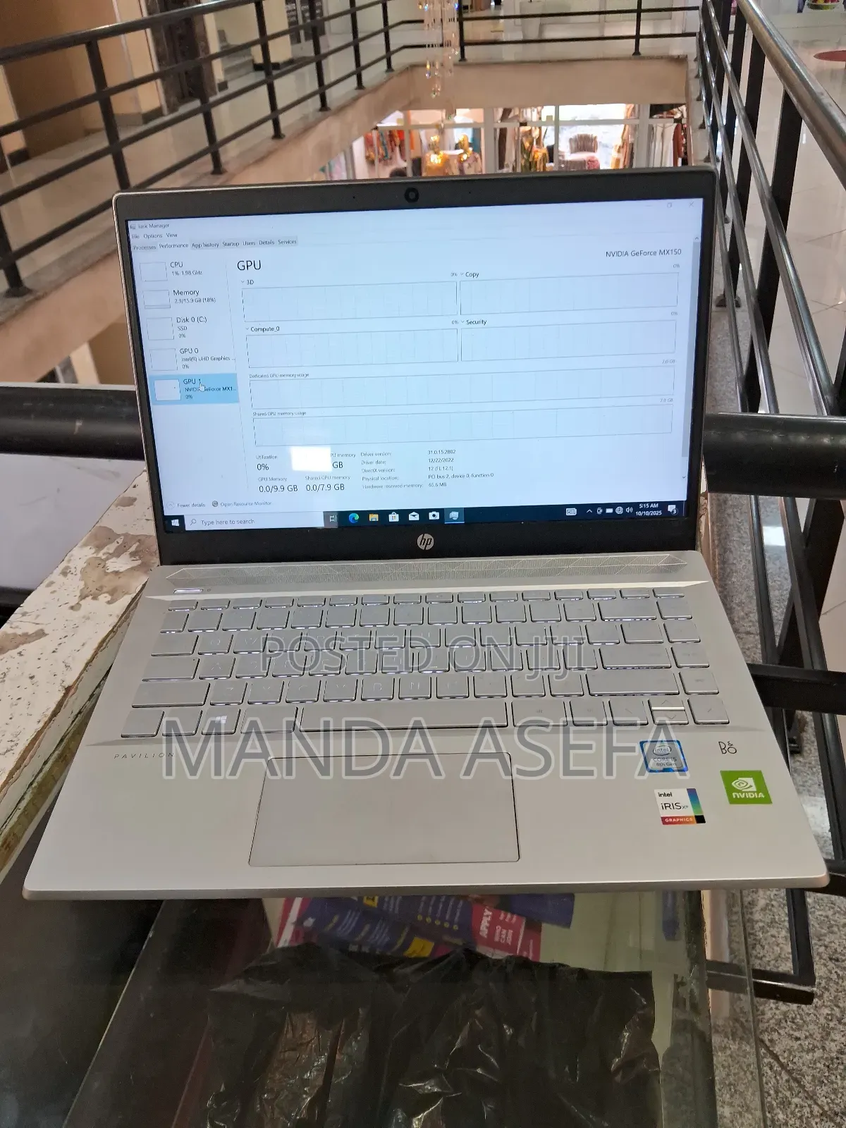New Laptop HP Pavilion 14 16GB Intel Core I5 SSD 512GB