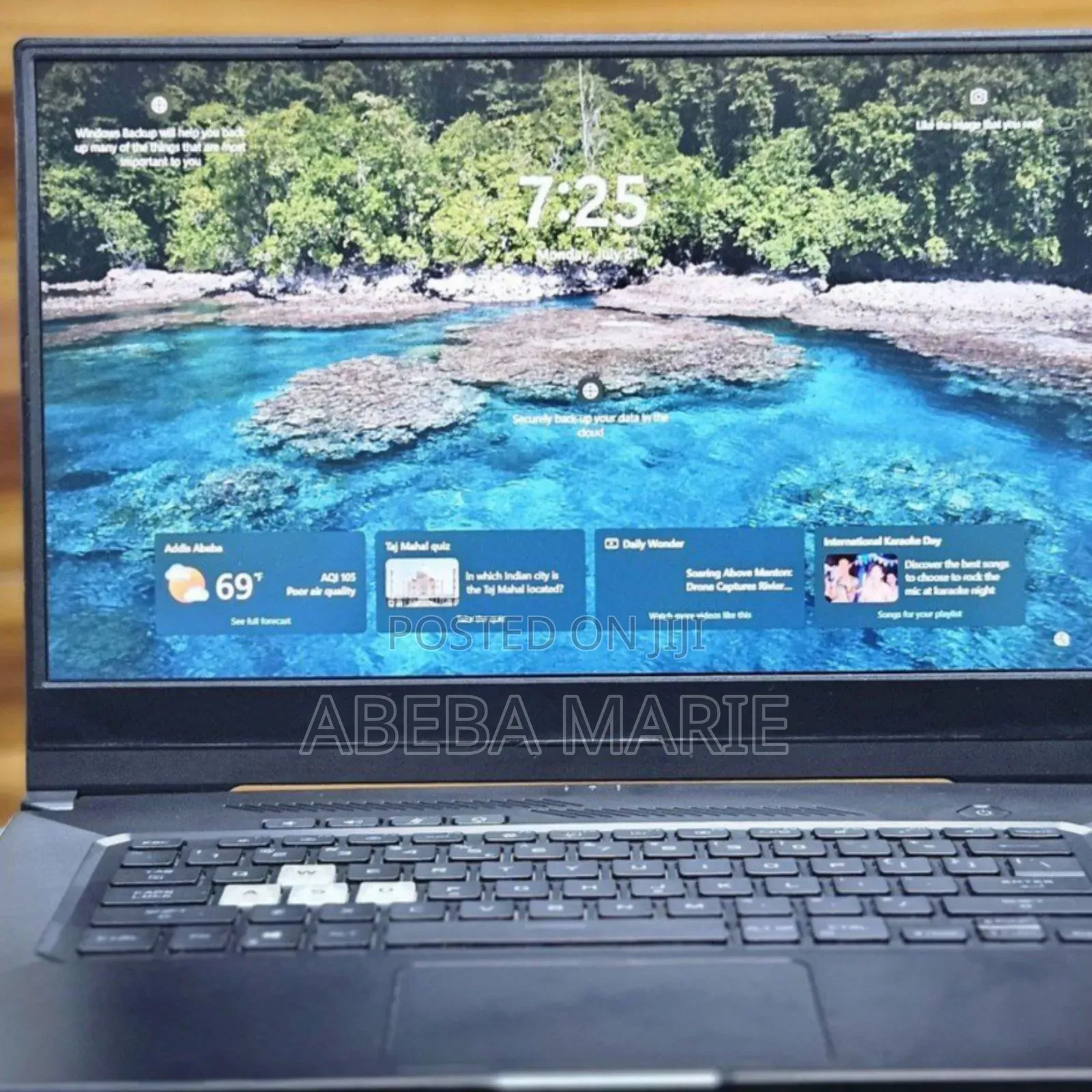 New Laptop Asus TUF Dash F15 16GB Intel Core I7 SSD 512GB